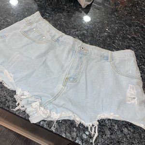 Jean shorts from Shein